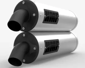 HMF Racing Exhaust System for Honda CRF450R 2017-2020, Aluminum, Black