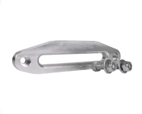 HMF Racing Brushed Fairlead 6 Inch for ATV/UTV, Aluminum, Silver Finish