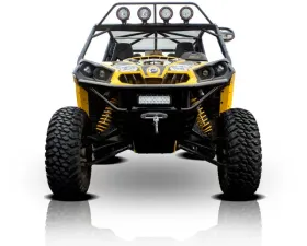 HMF Racing Black HD Front Bumper for Can-Am Commander 11-15, Steel