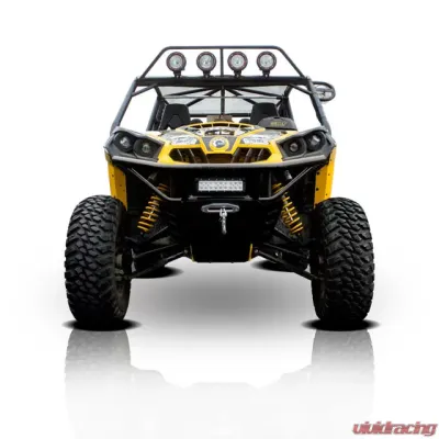 HMF Racing Black HD Front Bumper for Can-Am Commander 11-15, Steel - 9163212661