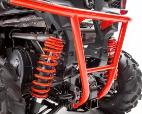 HMF Racing Can-Am Maverick Trail Rear Bumper, Red, 2018+