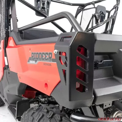 HMF Racing Exo Taillight Guards Black for Honda Pioneer 1000 16-20 - 9227174561