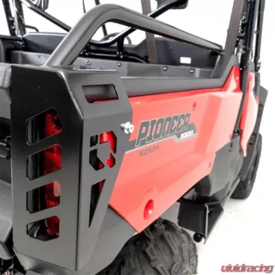 HMF Racing Exo Taillight Guards Black for Honda Pioneer 1000 16-20 - 9227174561