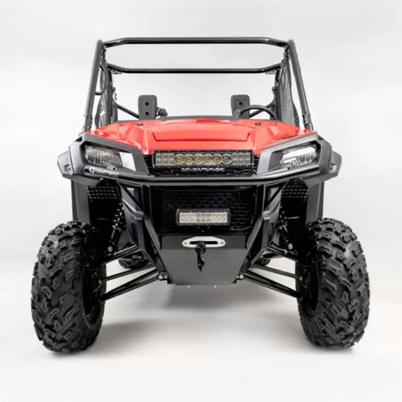 HMF Racing Defender HD Front Bumper Black for Honda Pioneer 1000 16-20 - 9227181361