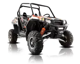 HMF Racing Black HD Front Bumper for Polaris RZR XP 900 11-14, Steel