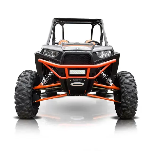 HMF Racing Orange HD Front Bumper for Polaris RZR TURBO XP1K 14-18 - 9355012468