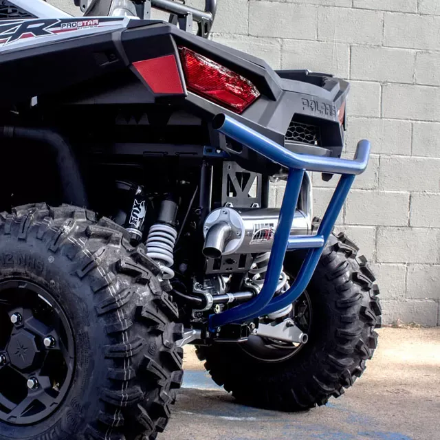 HMF Racing Blue Defender Rear Bumper for Polaris RZR S1000/S900 15-18 - 9355412964