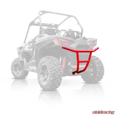 HMF Racing Red Rear Bumper for Polaris RZR S1000/S900 15-18, Steel - 9355412966