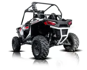 HMF Racing White Rear Bumper for Polaris RZR S1000/S900 15-18, Steel