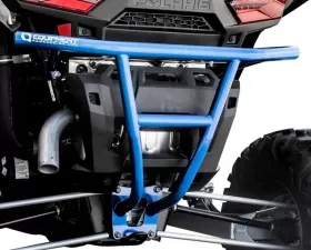 HMF Racing Blue Defender Rear Bumper for Polaris RZR TURBO XP1K 14-16