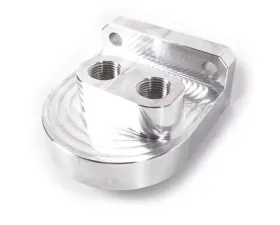HMF Racing Oil Filter Mount for Polaris RZR 14-16, Black Aluminum