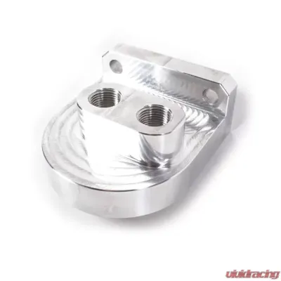 HMF Racing Oil Filter Mount for Polaris RZR 14-16, Black Aluminum - 9355522847