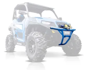 HMF Racing Blue Defender Front HD Bumper for Polaris General | RZR Turbo 16-18