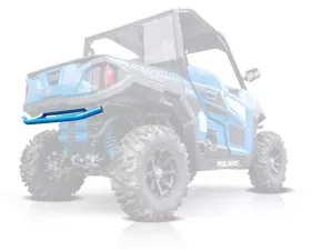 HMF Racing Blue Defender Rear Bumper for Polaris General 16-18, Steel