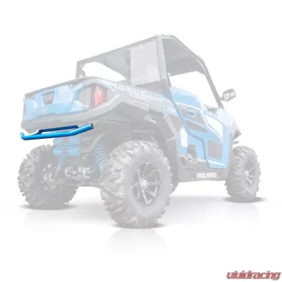 HMF Racing Blue Defender Rear Bumper for Polaris General 16-18, Steel - 9355912964