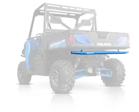 HMF Racing Blue Rear Bumper for Polaris Ranger XP 13-16, Steel