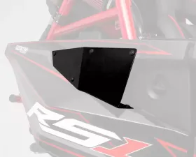 HMF Racing Black Radiator Scoops for Polaris RZR RS1 2018, Durable Design