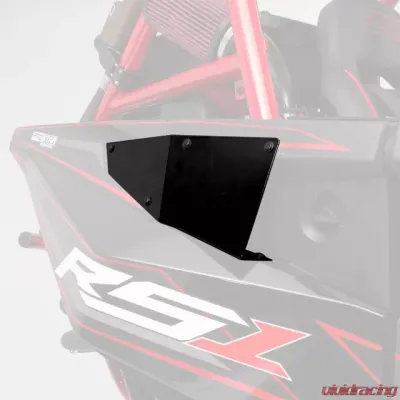 HMF Racing Black Radiator Scoops for Polaris RZR RS1 2018, Durable Design - 9356984561