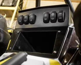 HMF Racing Black 6 Switch Panel No Switches for Yamaha YXZ 1000R 16-18