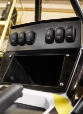 HMF Racing Black 6 Switch Panel No Switches for Yamaha YXZ 1000R 16-18                                     - 9447590361 - Image 2