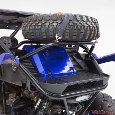 HMF Racing Spare Tire Rack for Yamaha YXR 1000R 2019+, Black Steel - 9448124561