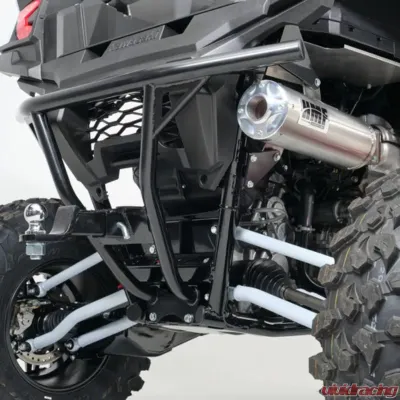 HMF Racing Defender Rear Bumper with Receiver Hitch for Kawasaki Teryx KRX 1000 (2020) - Black, Durable Steel - 9295412661