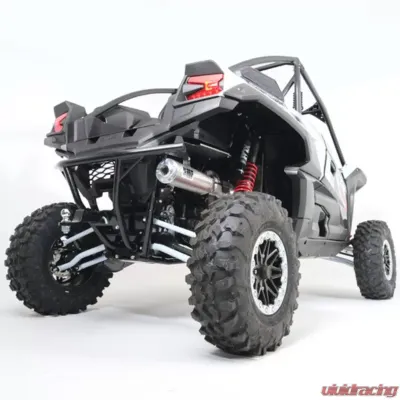 HMF Racing Defender Rear Bumper with Receiver Hitch for Kawasaki Teryx KRX 1000 (2020) - Black, Durable Steel - 9295412661