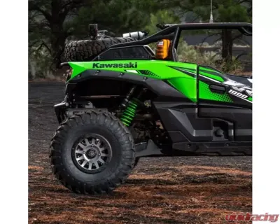 HMF Racing Exhaust System - Black, Fits 2015-2021 Polaris RZR 900 - 529543608788