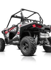 HMF Racing Dual Full System Exhaust Polaris RZR S 900 / 4 / Trail 15-19, Black                                     - 035546638883 - Image 2