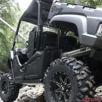 HMF Racing Exhaust System - Black Stainless for 2015-2020 Ford Mustang - 744713608795