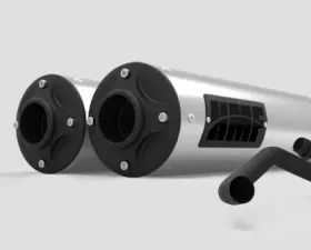 HMF Racing Exhaust System - Black, Fits Honda CRF450R 2017-2022