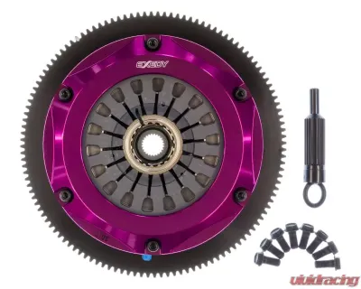 EXEDY Racing Clutch Hyper Twin Cerametallic Clutch Subaru - FM012SD