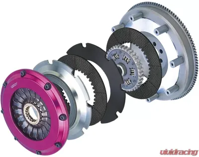 EXEDY Racing Clutch Hyper Twin Carbon-D Clutch - PM012SDMC1