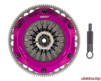 EXEDY Racing Clutch Hyper Compe-R Twin Cerametallic Clutch Mitsubishi Lancer 2003-2007 2.0L 4-Cyl - MM022SBL