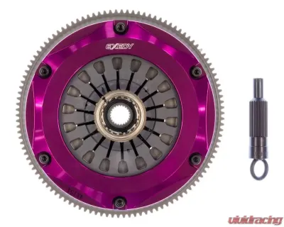EXEDY Racing Clutch Hyper Twin Cerametallic Clutch Mitsubishi Lancer 2008-2015 2.0L 4-Cyl - MM062SD