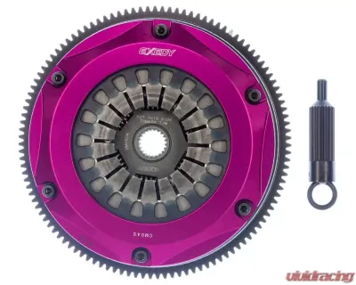 EXEDY Racing Clutch Hyper Twin Cerametallic Clutch Toyota Supra 1991-1992 3.0L 6-Cyl - TM032SD