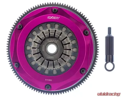 EXEDY Racing Clutch Hyper Twin Cerametallic Clutch Toyota Supra 1991-1992 3.0L 6-Cyl - TM032SD