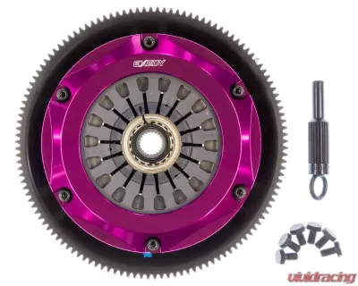 EXEDY Racing Clutch Hyper Twin Cerametallic Clutch Mazda RX-7 1993-1995 1.3L 2-Cyl - ZM022SD