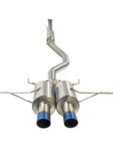 Remark Non-Resonated Catback Dual Exhaust Titanium Honda Civic Type-R FK8 2017-2021                                     - RK-C2076H-01T - Image 2