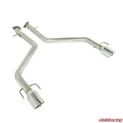 Remark Axleback Exhaust with Titanium Stainless Double Wall Tip Lexus IS200t | IS250 | IS300 | IS350 2014-2016 - RO-TTE2-D