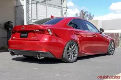 Remark Axleback Exhaust with Titanium Stainless Double Wall Tip Lexus IS200t | IS250 | IS300 | IS350 2014-2016 - RO-TTE2-D