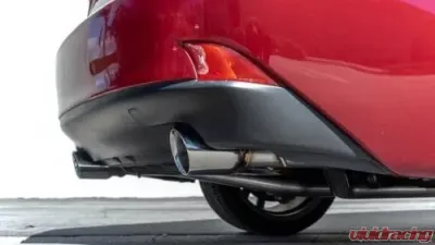 Remark Axleback Exhaust with Titanium Stainless Double Wall Tip Lexus IS200t | IS250 | IS300 | IS350 2014-2016 - RO-TTE2-D