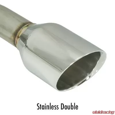 Remark Axle-Back Exhaust with Stainless Double Wall Tip Subaru BRZ | Scion FR-S | Toyota 86 2012-2019 - RO-TSZN-D