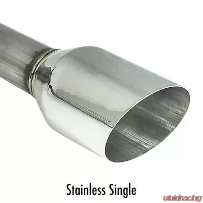 Remark Axle-Back Exhaust with Stainless Single Wall Tip Subaru BRZ | Scion FR-S | Toyota 86 2012-2019 - RO-TSZN-S