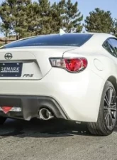 Remark Axle-Back Exhaust with Stainless Double Wall Tip Subaru BRZ | Scion FR-S | Toyota 86 2012-2019                                     - RO-TSZN-D - Image 7