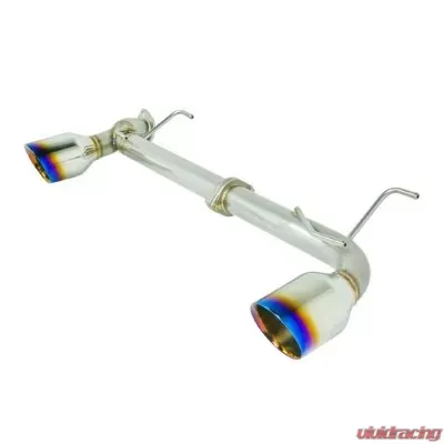 Remark Axle-Back Exhaust with Titanium Stainless Double Wall Tip Subaru BRZ | Scion FR-S | Toyota 86 2012-2019 - RO-TTZN-D