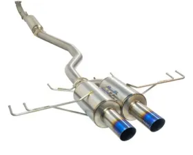 Remark Resonated Catback Dual Exhaust Titanium Honda Civic Type-R FK8 2017-2021