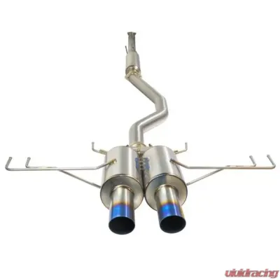 Remark Resonated Catback Dual Exhaust Titanium Honda Civic Type-R FK8 2017-2021 - RK-C2076H-01TC