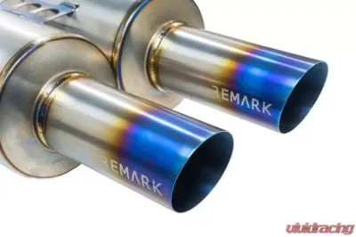 Remark Resonated Catback Dual Exhaust Titanium Honda Civic Type-R FK8 2017-2021 - RK-C2076H-01TC