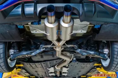 Remark Resonated Catback Dual Exhaust Titanium Honda Civic Type-R FK8 2017-2021 - RK-C2076H-01TC